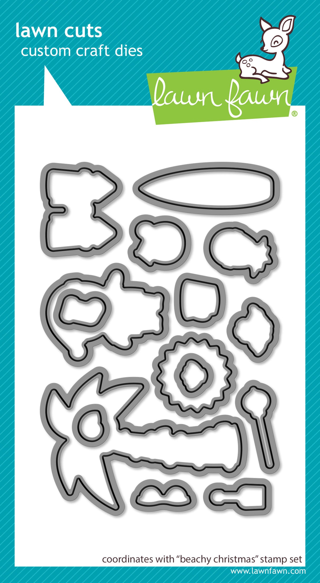 beachy christmas lawn cuts