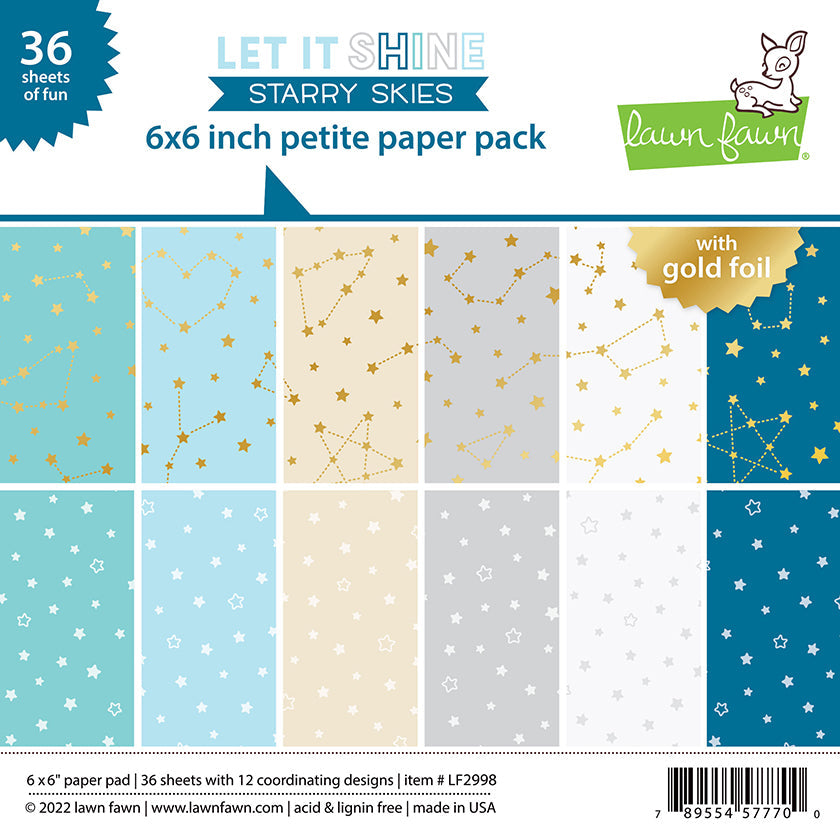 let it shine starry skies petite pack