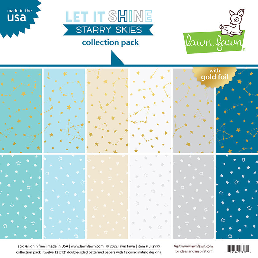 let it shine starry skies collection pack
