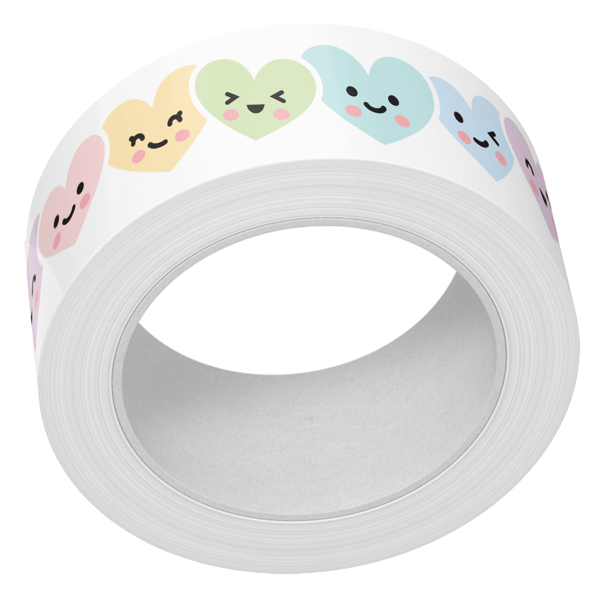 happy hearts washi tape