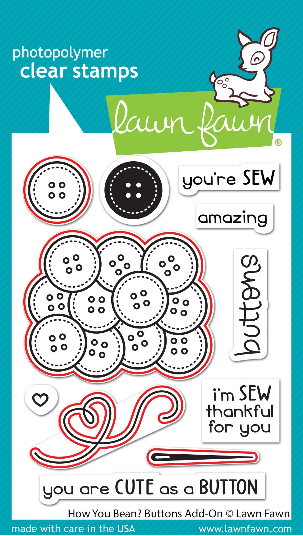 how you bean? buttons add-on lawn cuts