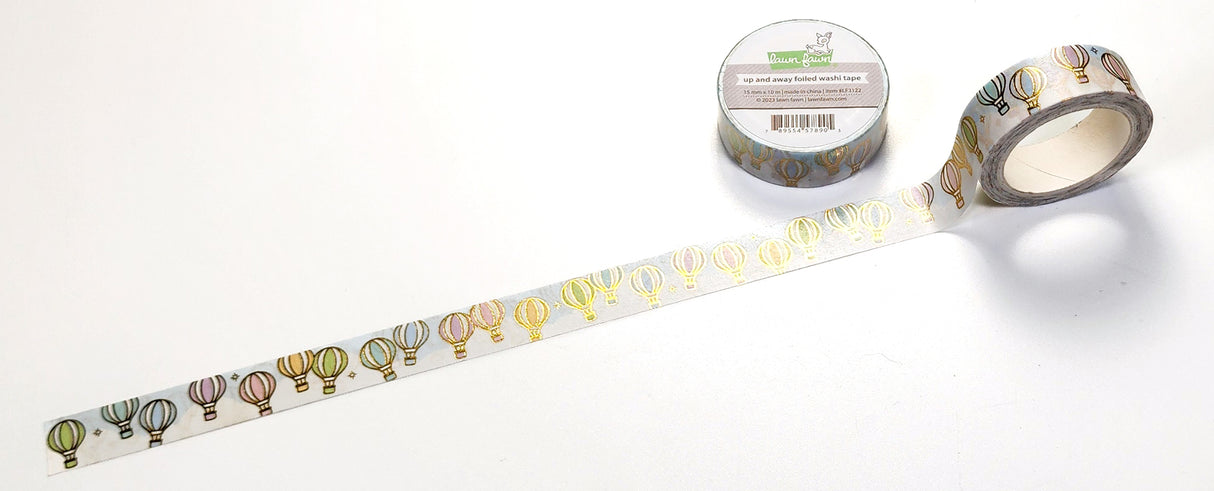 up and away foiled washi tape