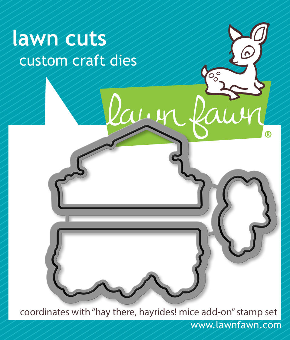hay there, hayrides! mice add-on lawn cuts