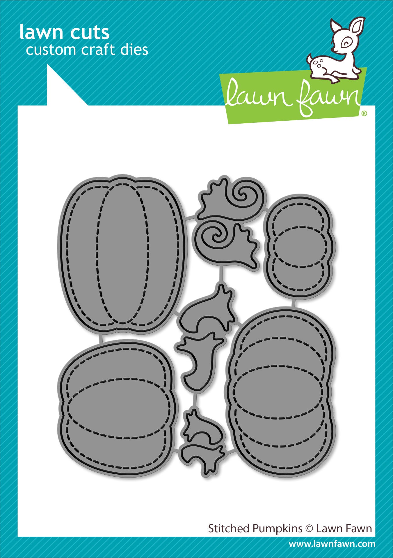 stitched pumpkins – Lawn Fawn
