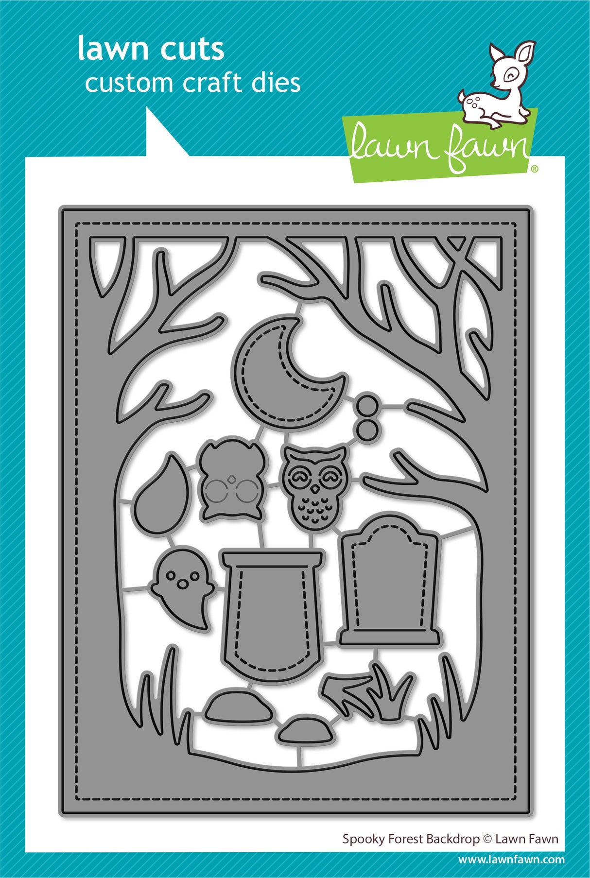 spooky forest backdrop