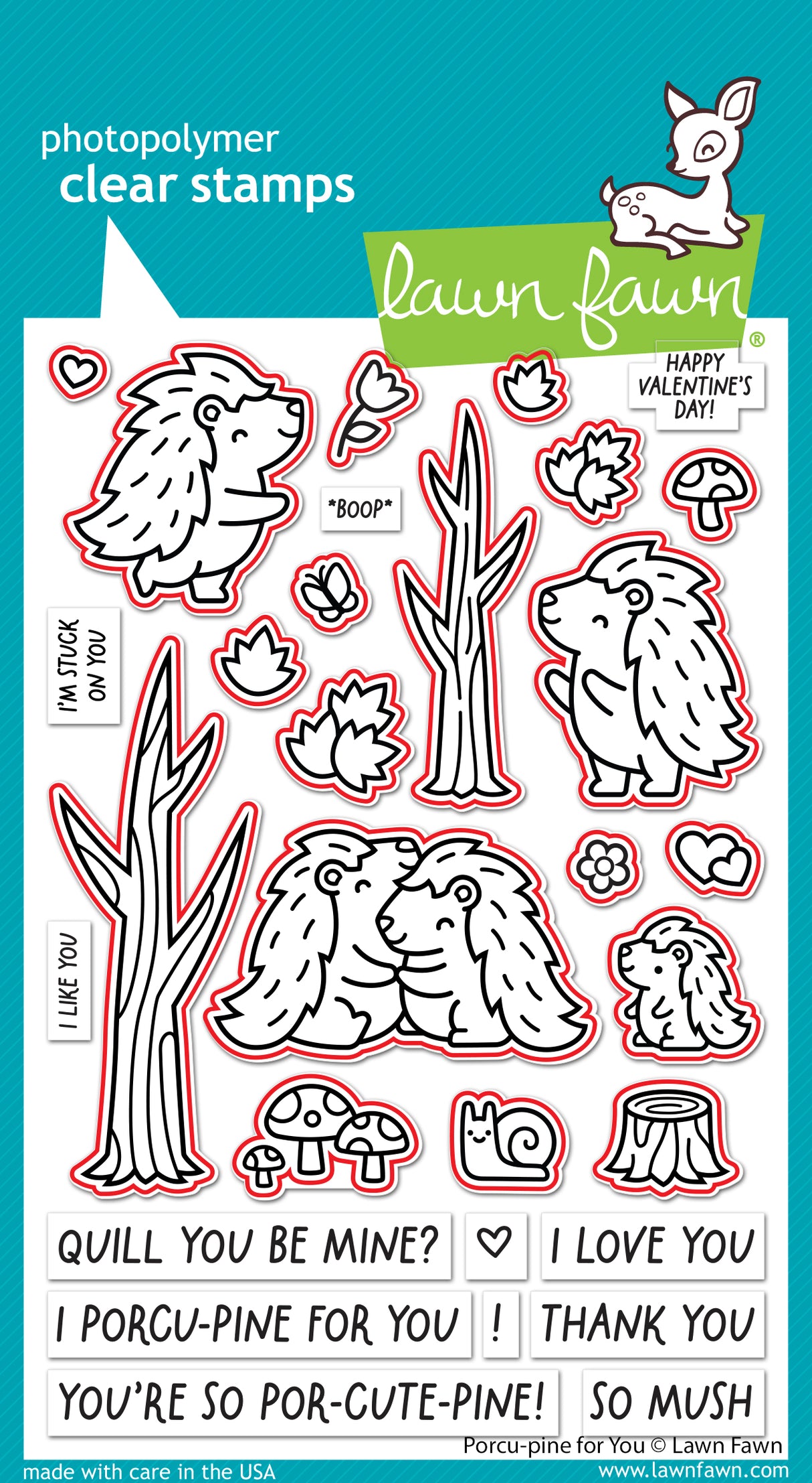 porcu-pine for you lawn cuts