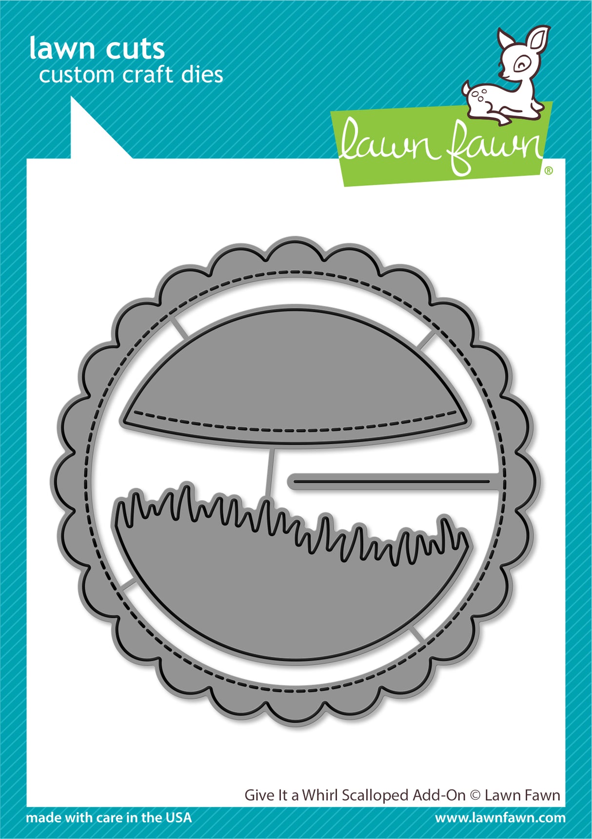 give it a whirl scalloped add-on