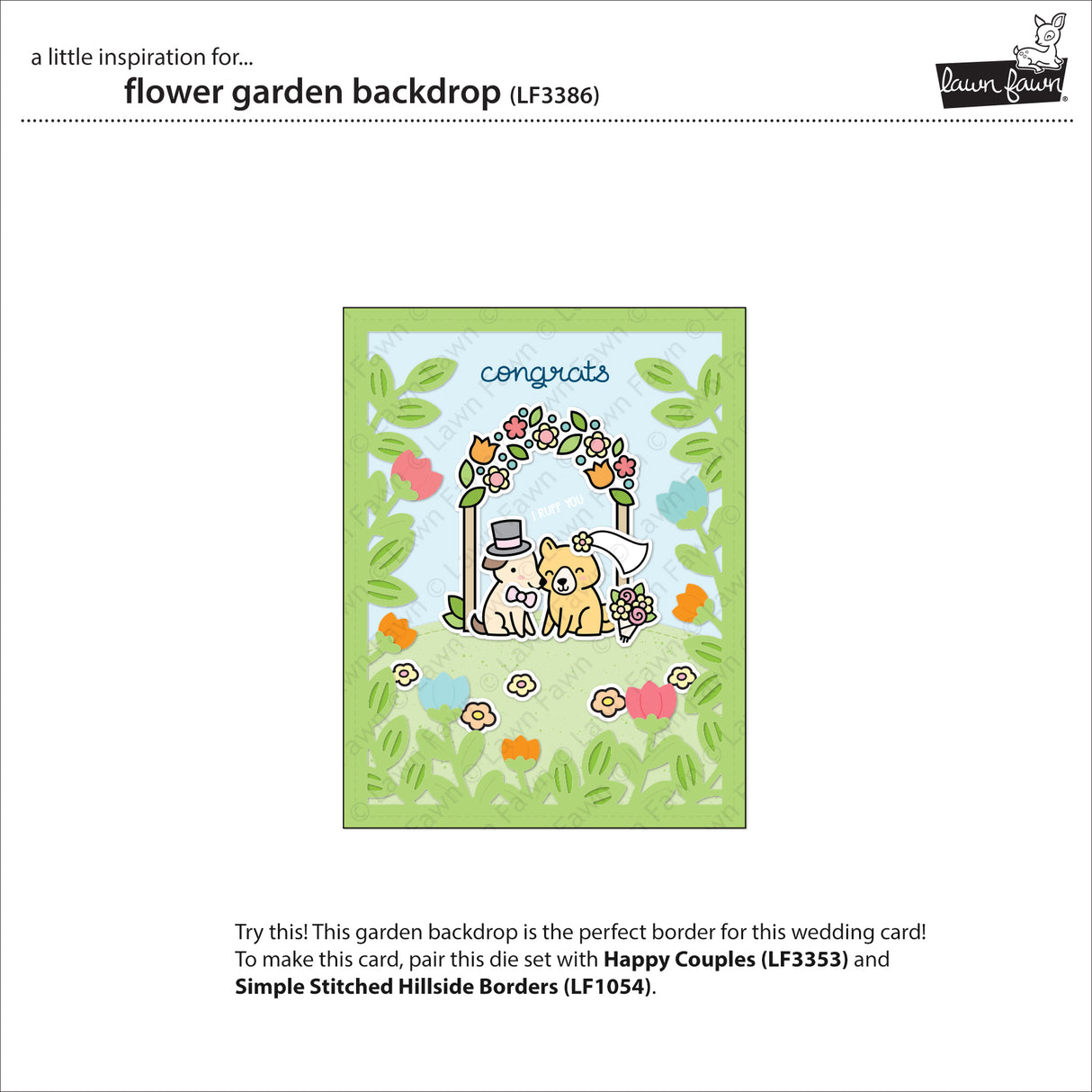 flower garden backdrop