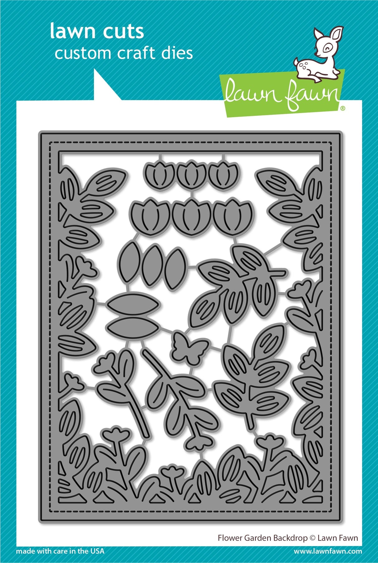 flower garden backdrop