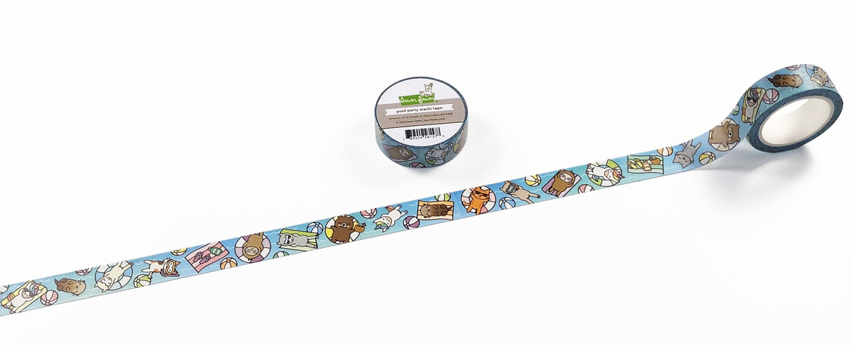 pool party washi tape