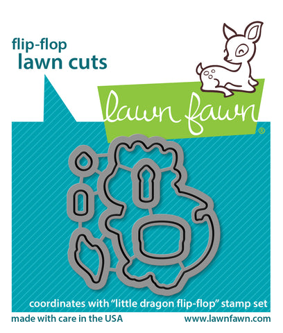 little dragon flip-flop lawn cuts
