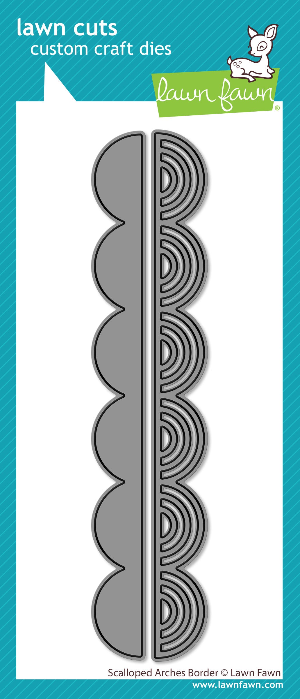 scalloped arches border