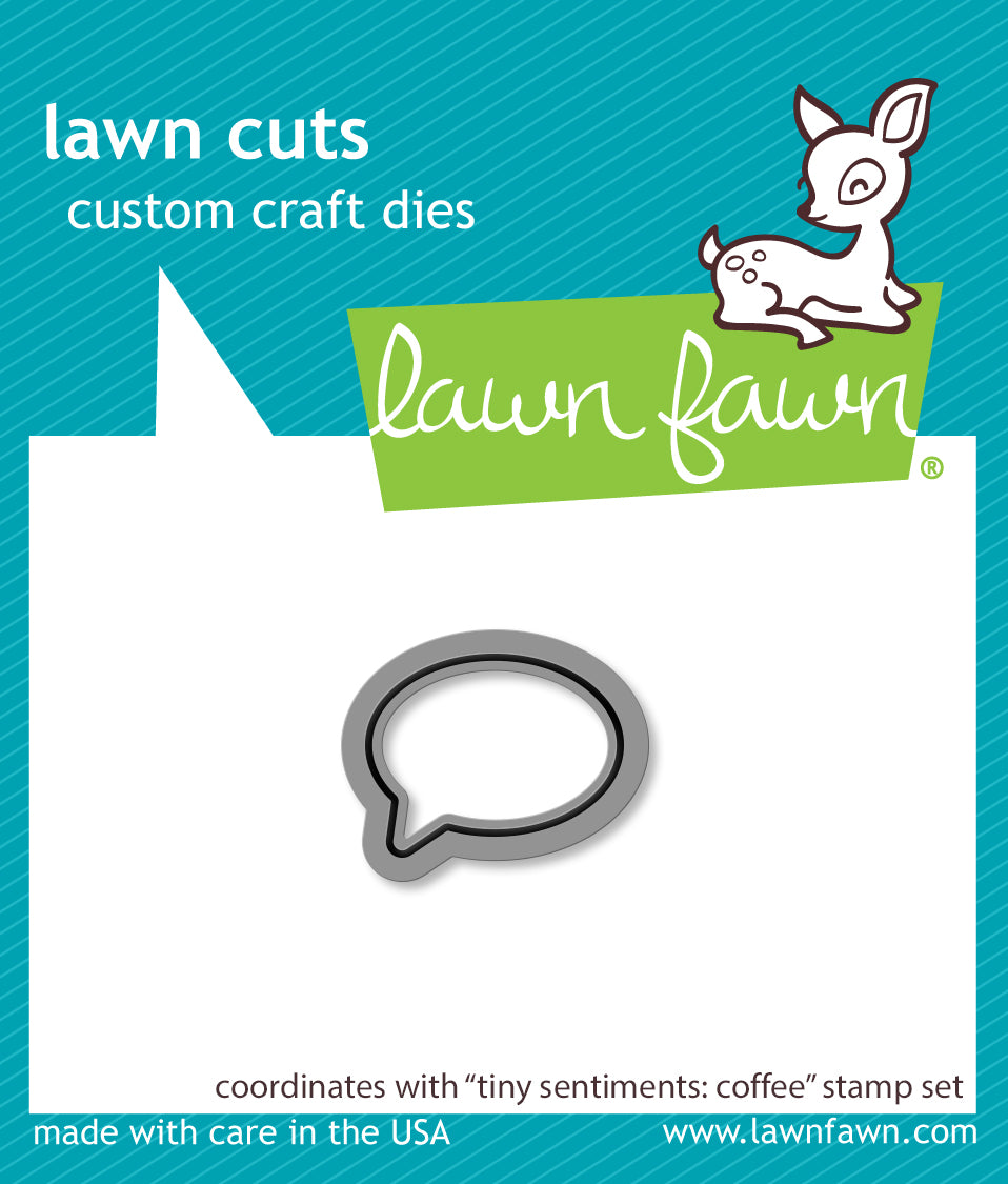 tiny sentiments: coffee lawn cut