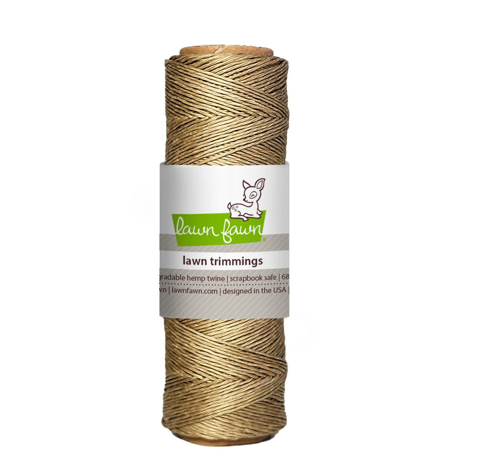 latte hemp twine