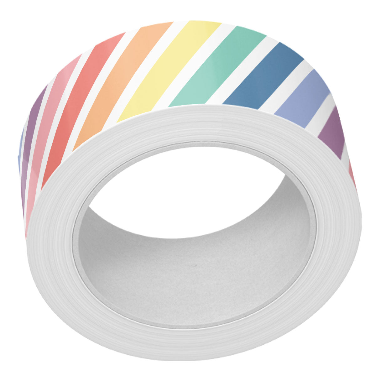 rainbow diagonal stripes washi tape – Lawn Fawn