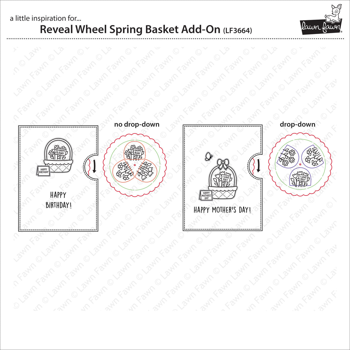 reveal wheel spring basket add-on