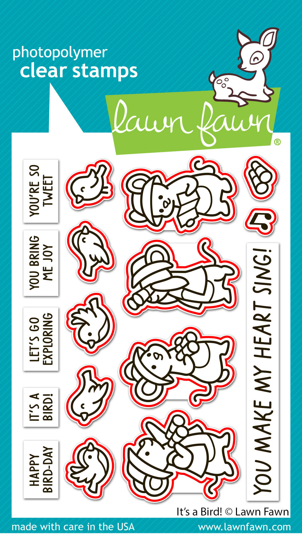 it's a bird! lawn cuts