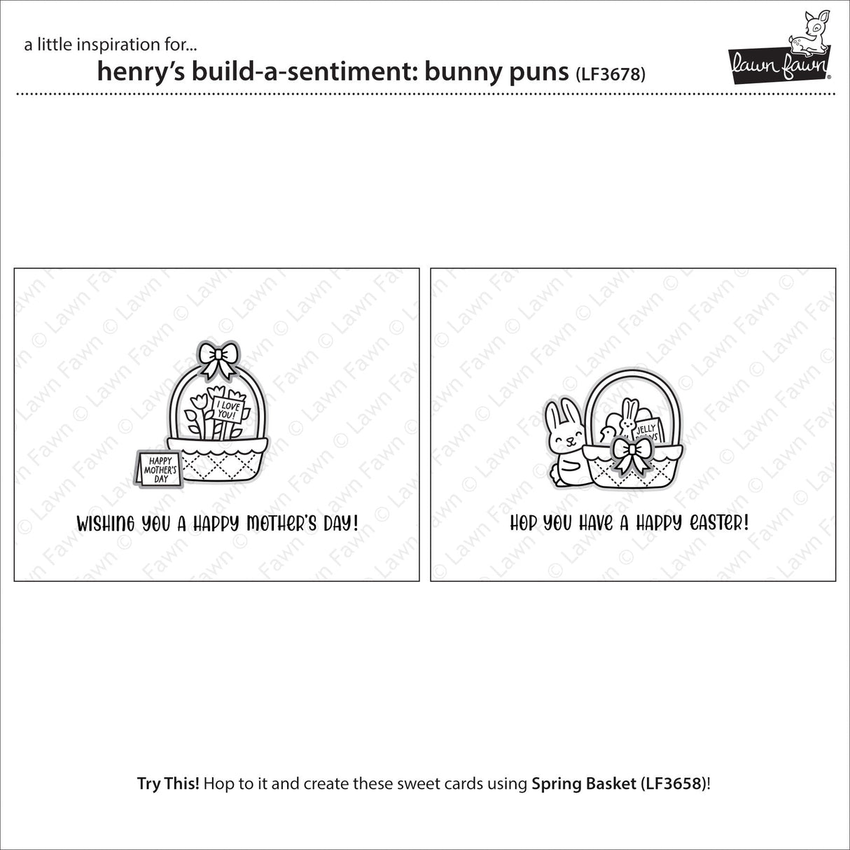 henry's build-a-sentiment: bunny puns