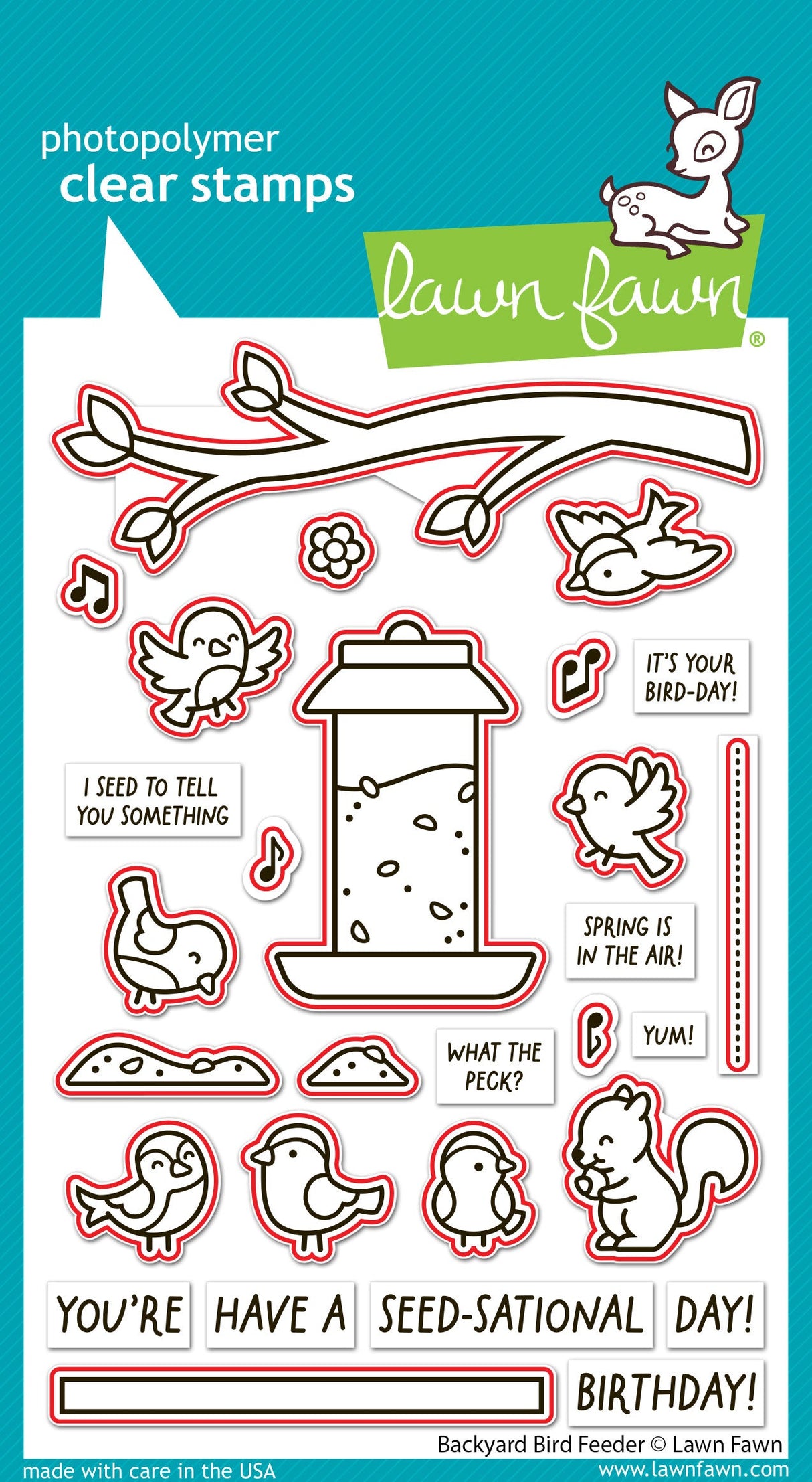 backyard bird feeder lawn cuts