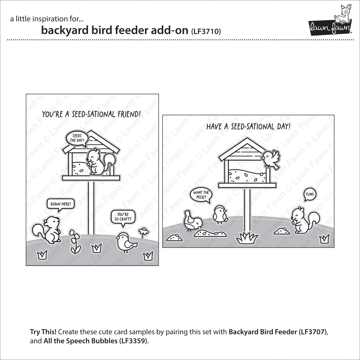 backyard bird feeder add-on