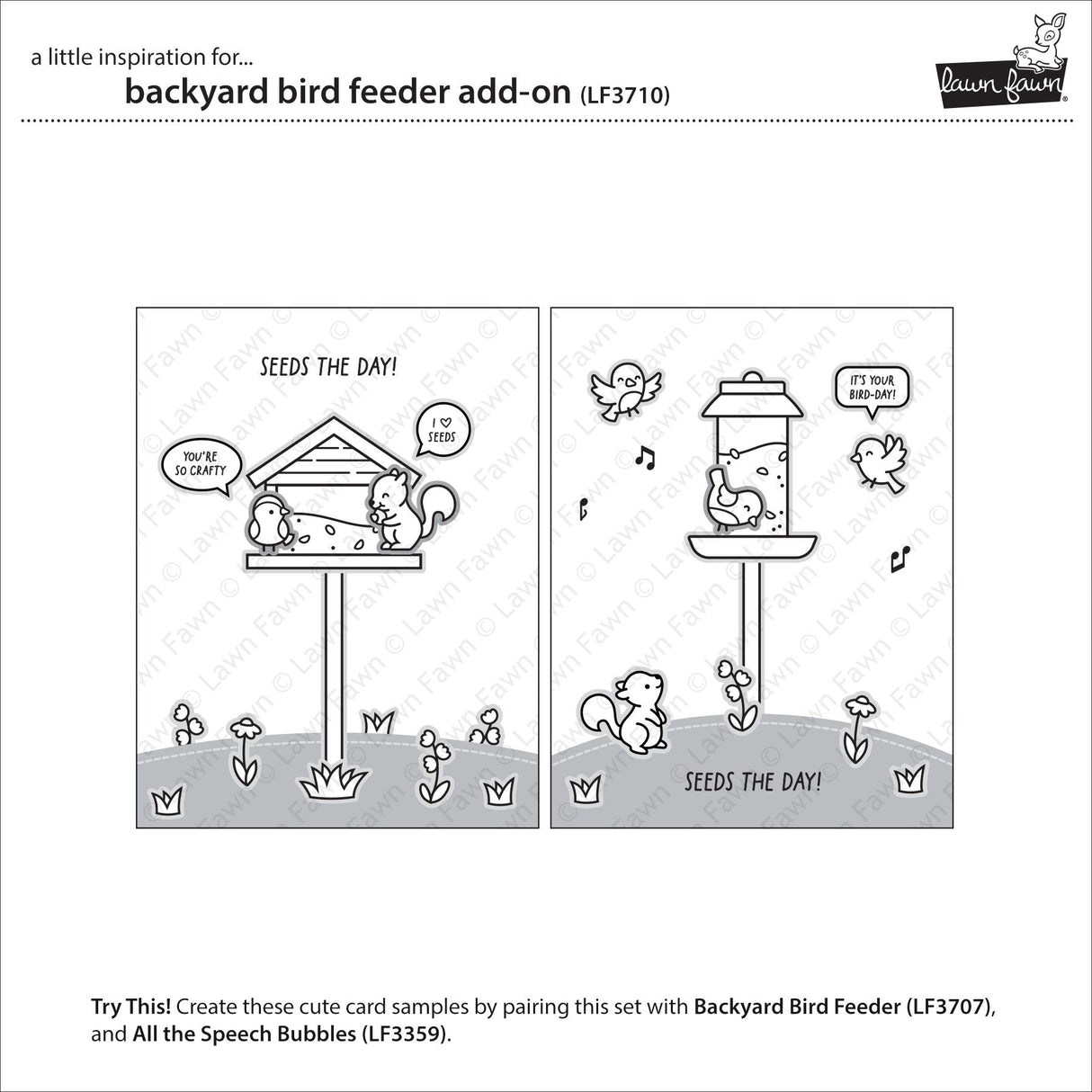 backyard bird feeder add-on