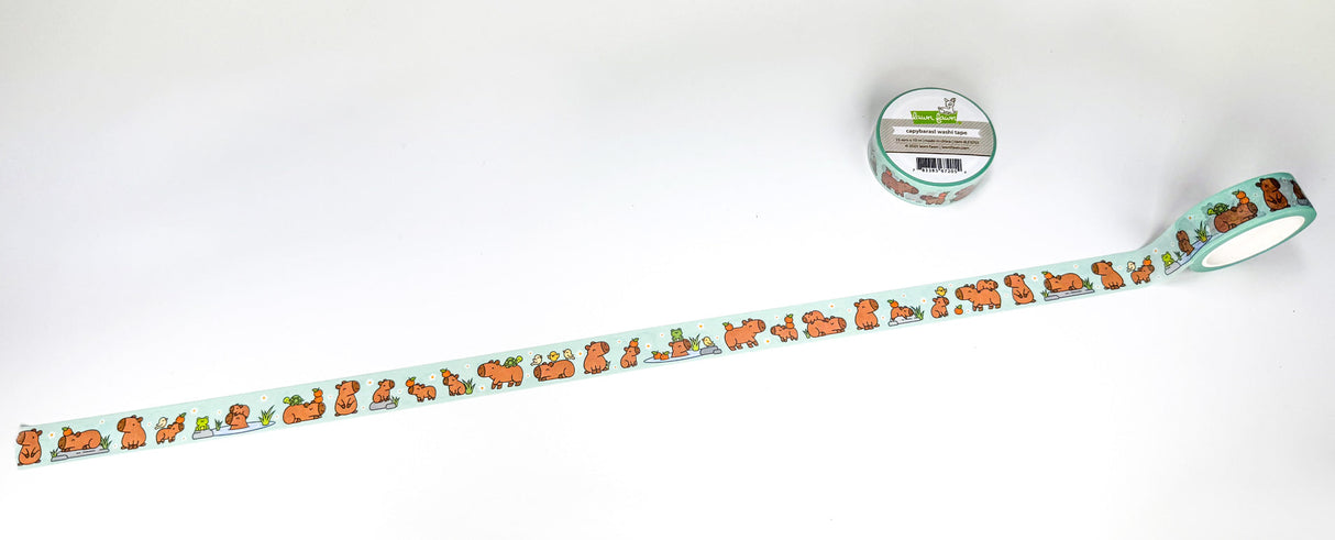 capybaras! washi tape