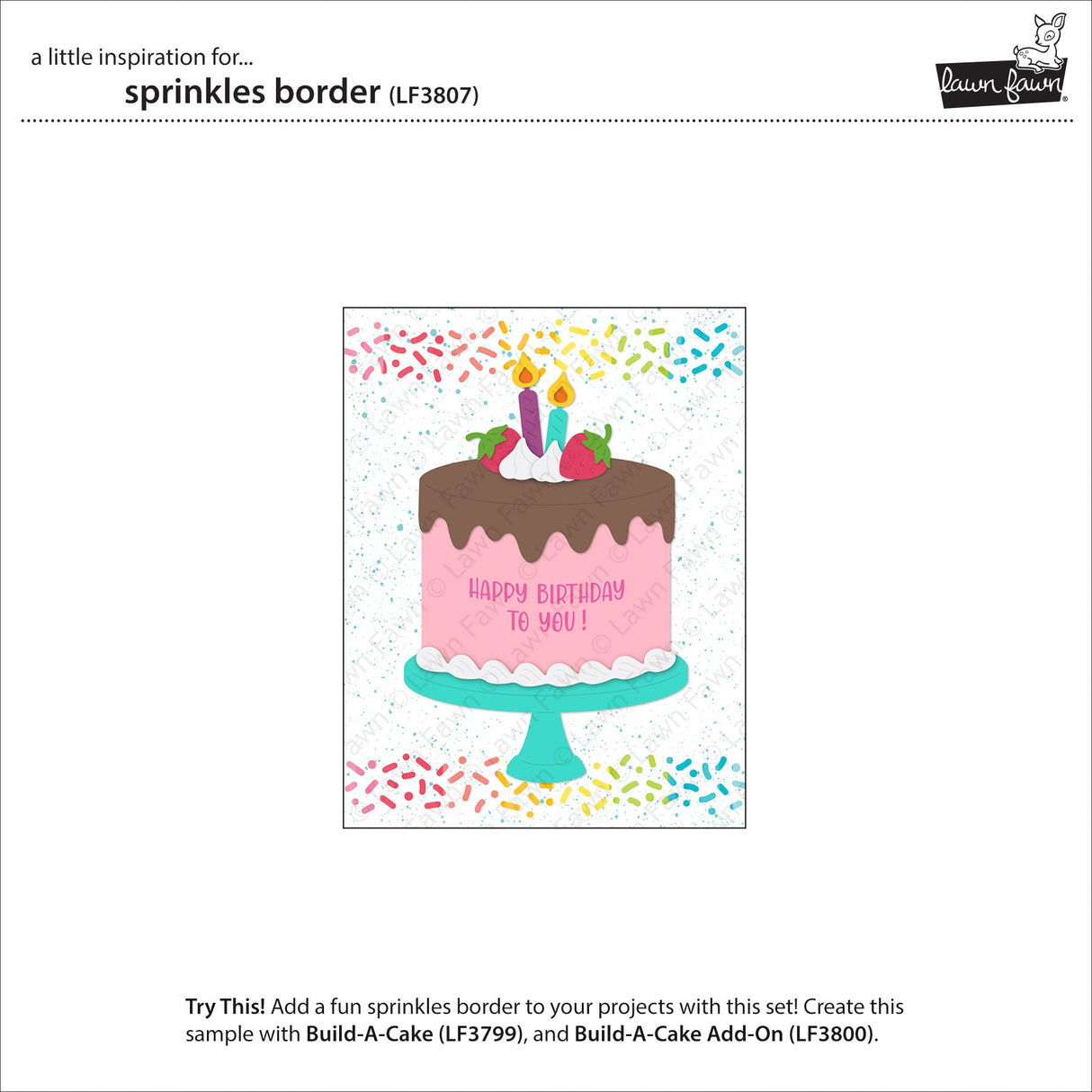 sprinkles border