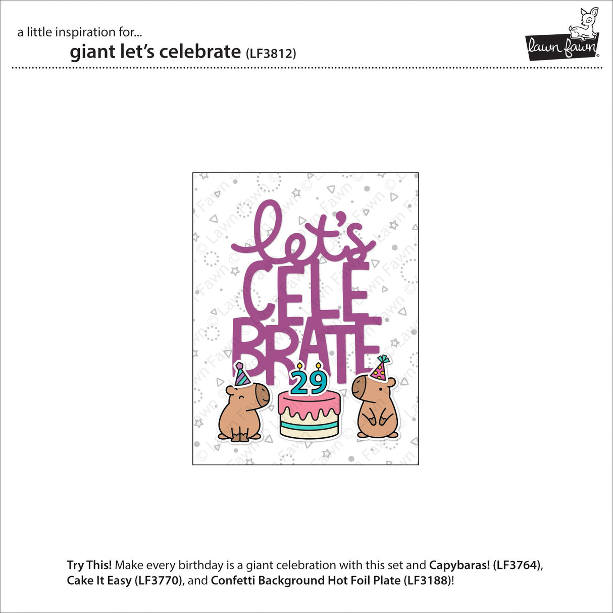 giant let's celebrate