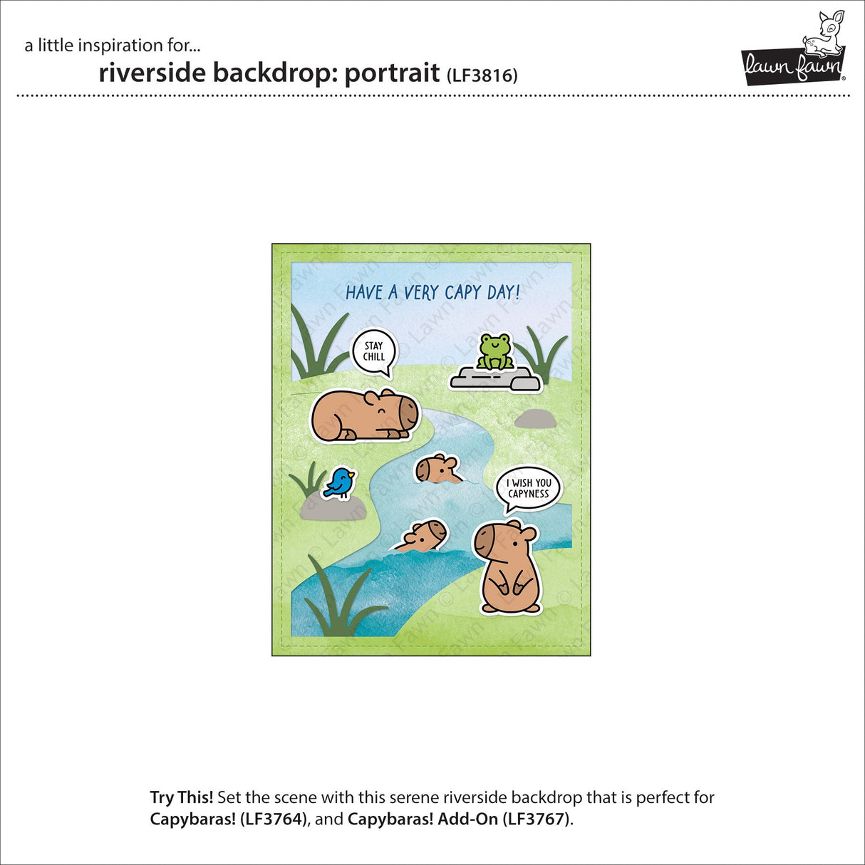 riverside backdrop: portrait