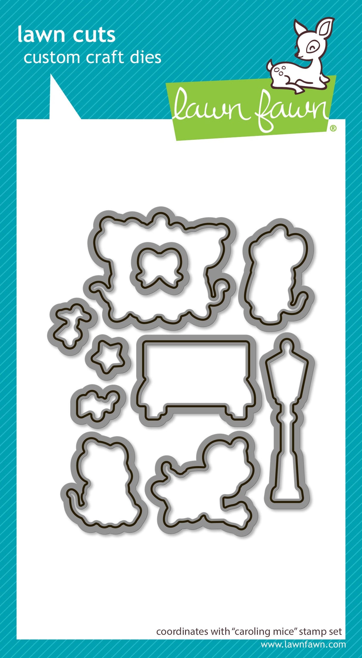 caroling mice lawn cuts