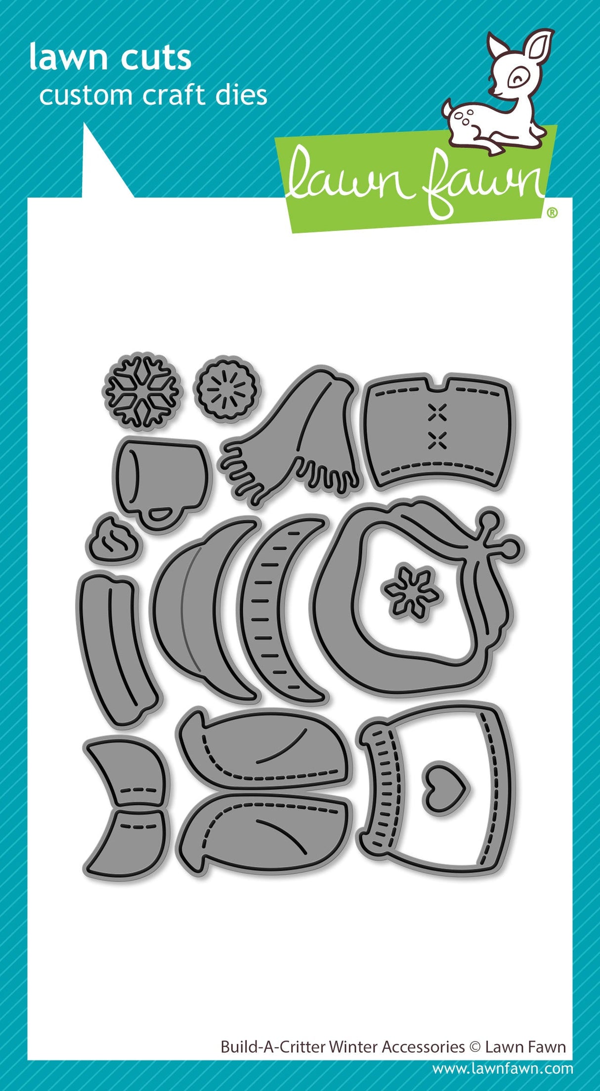 build-a-critter winter accessories