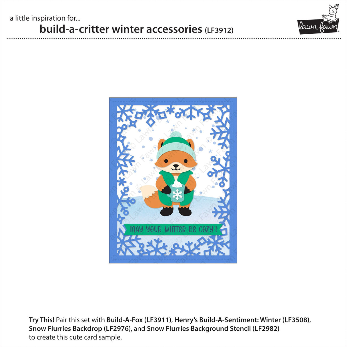 build-a-critter winter accessories