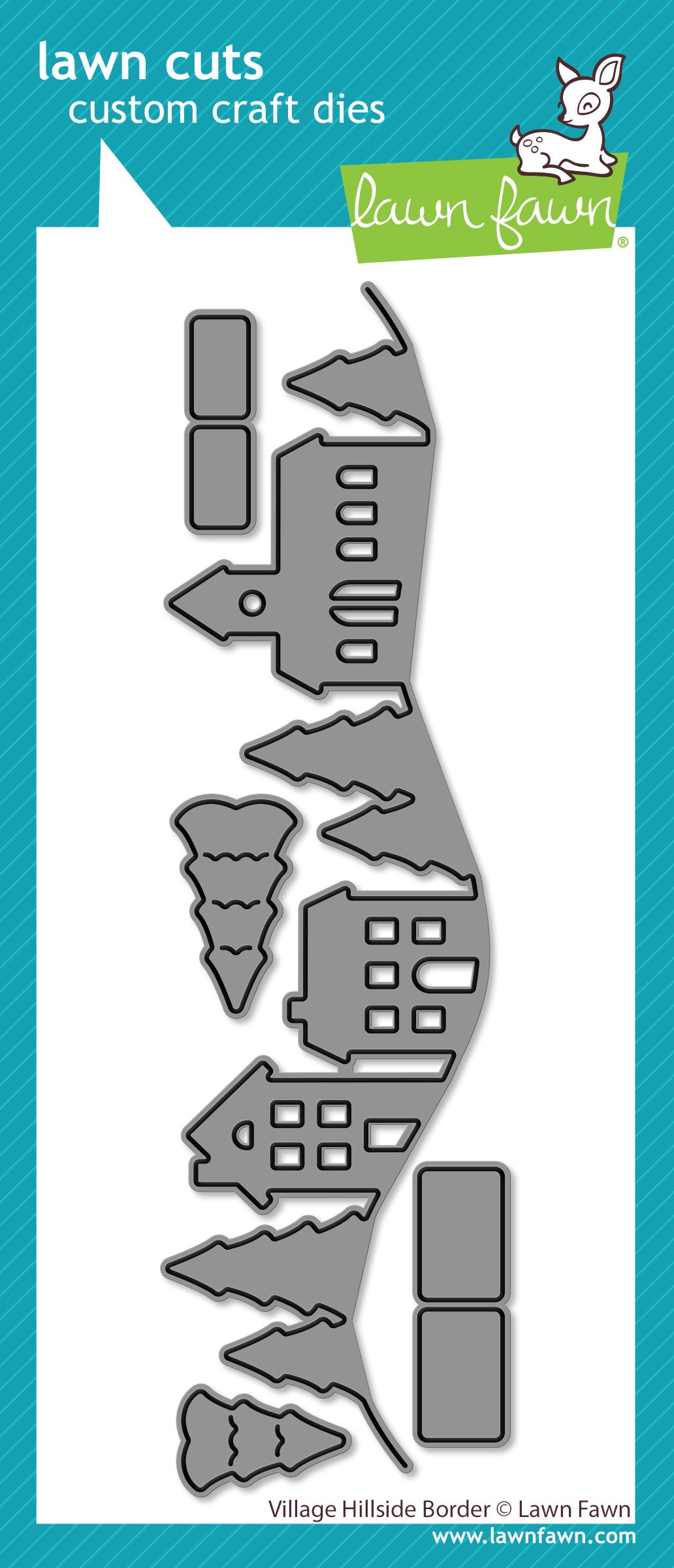 village hillside border