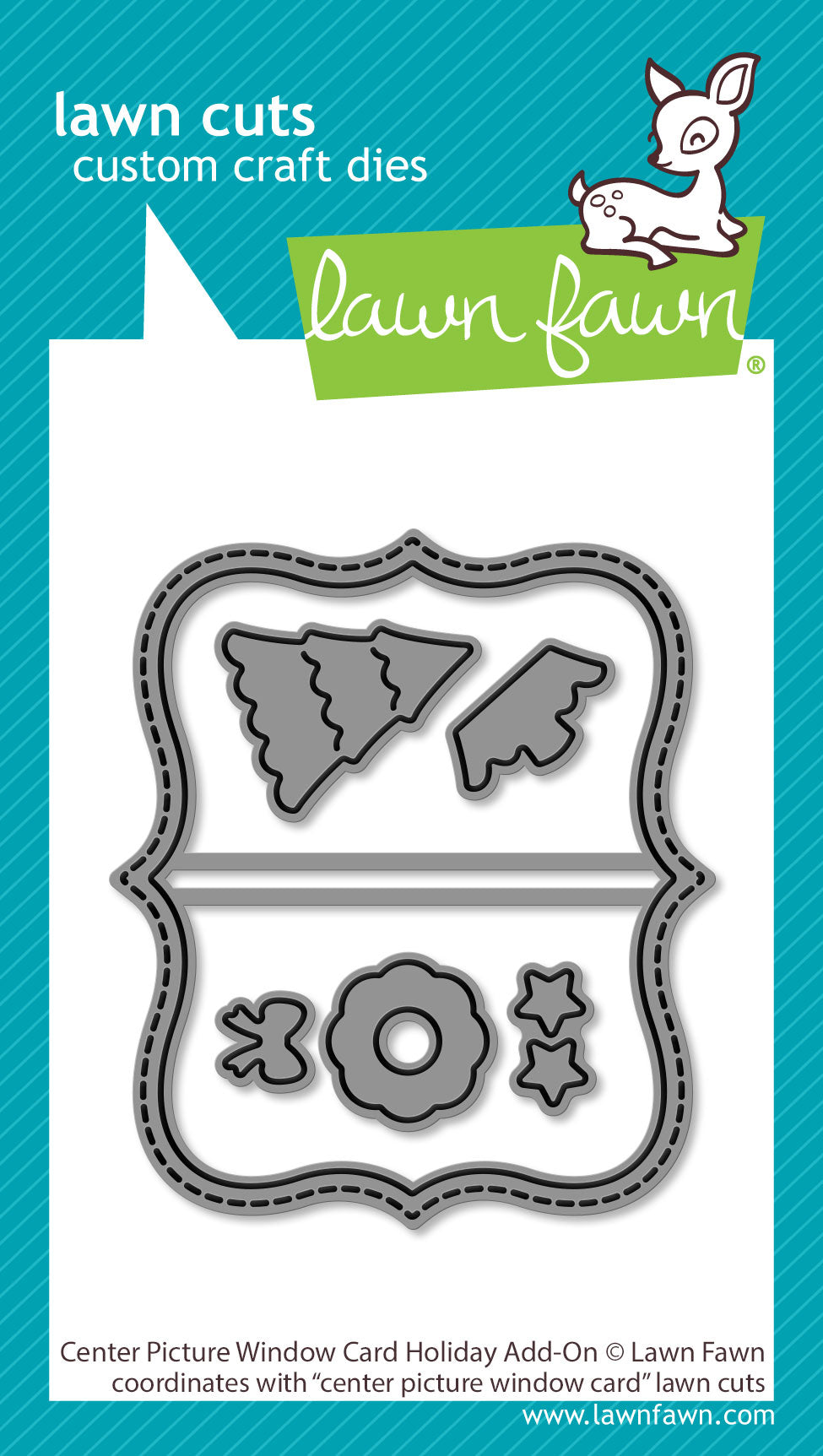 center picture window card holiday add-on