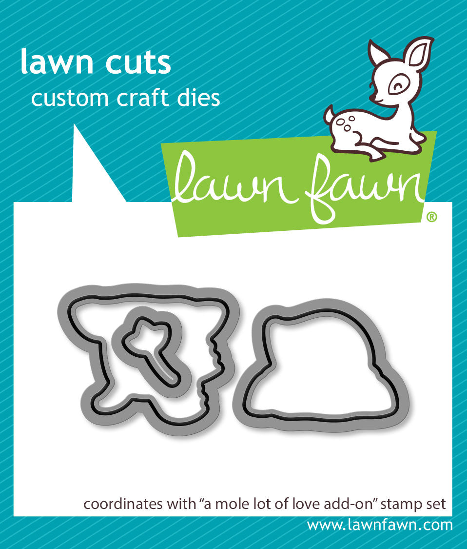 a mole lot of love add-on lawn cuts