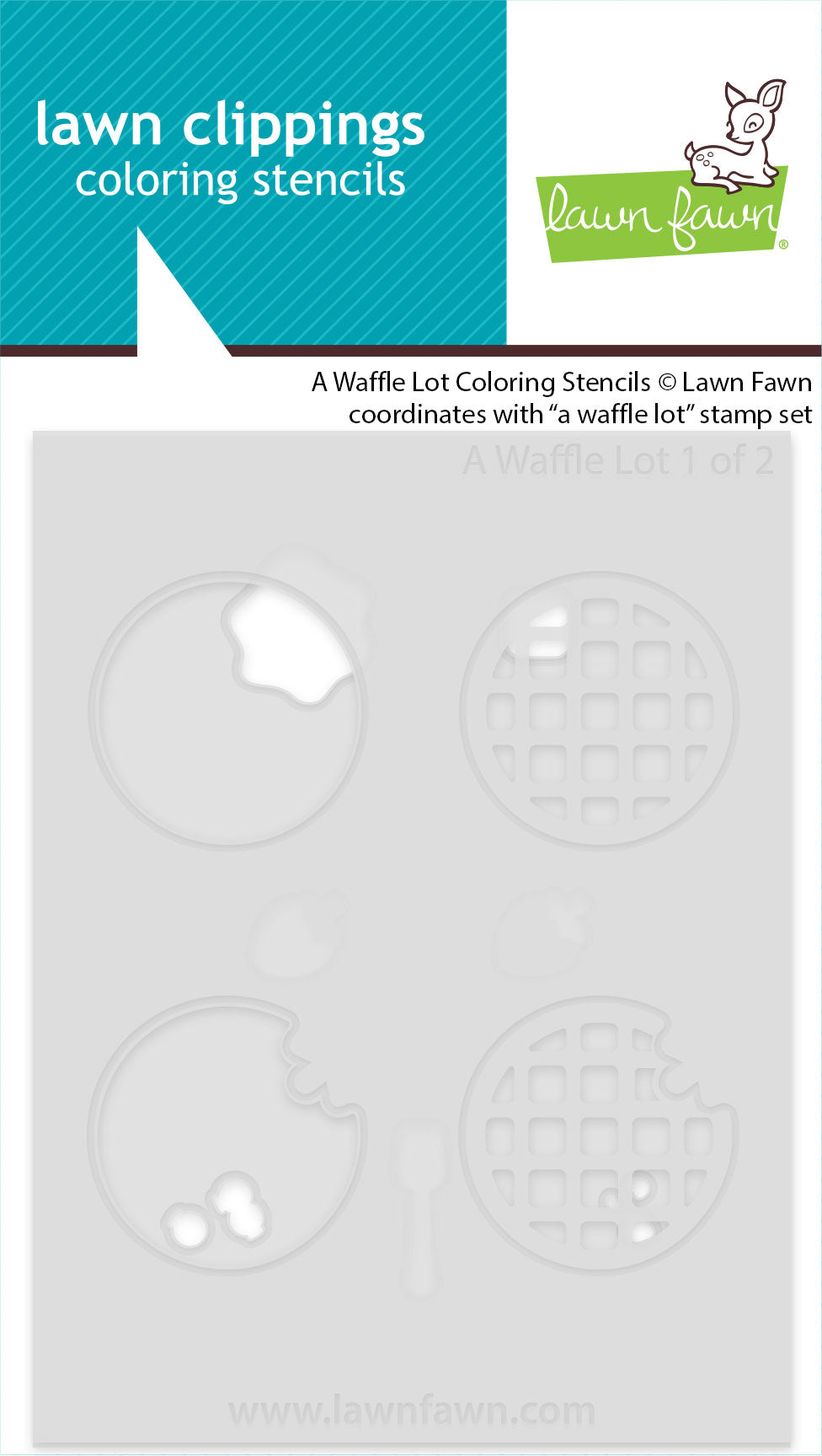 a waffle lot coloring stencils