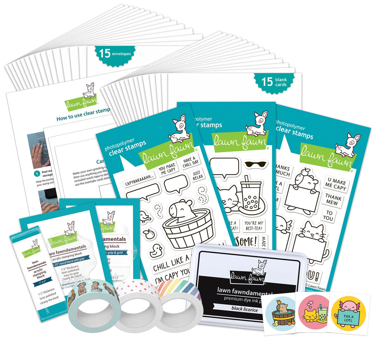 kids cardmaking kit: combo two