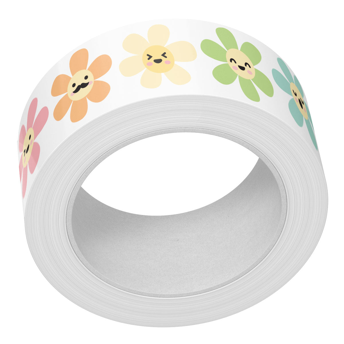 happy flowers washi tape