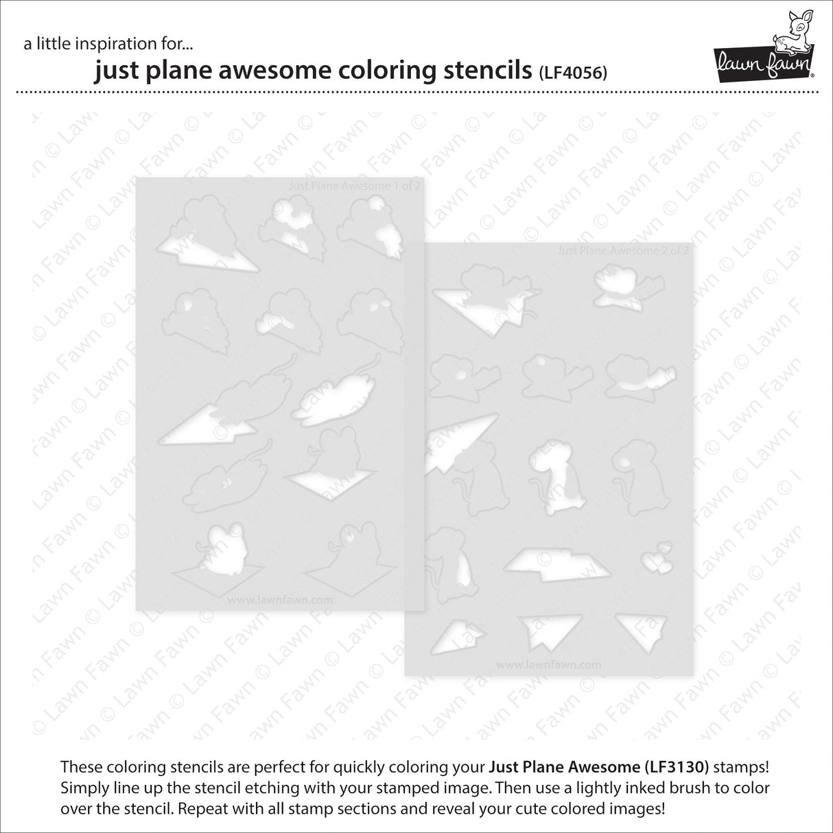 just plane awesome coloring stencils