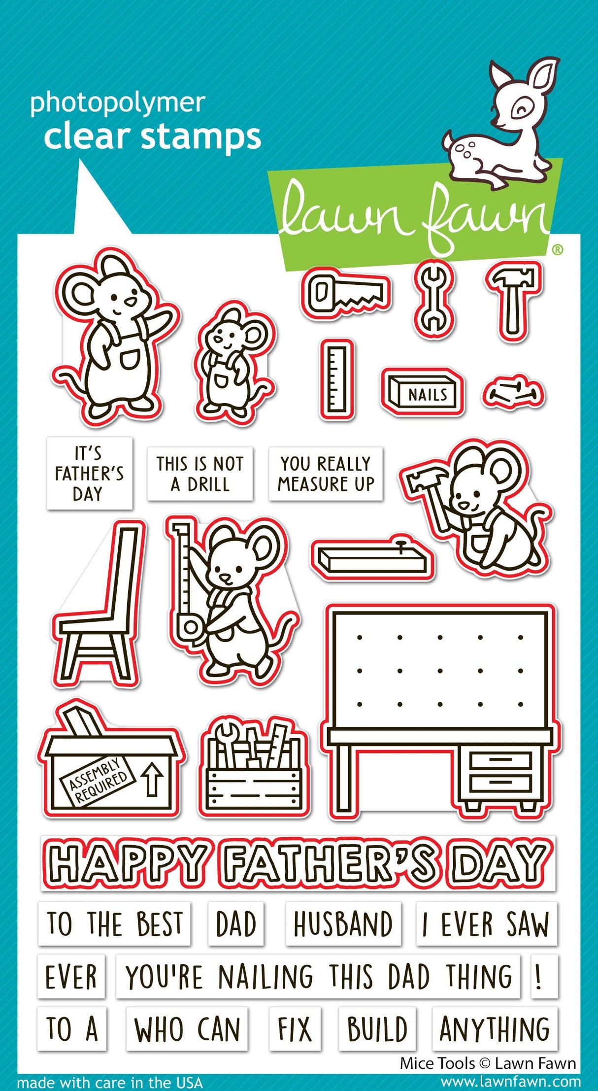 mice tools lawn cuts