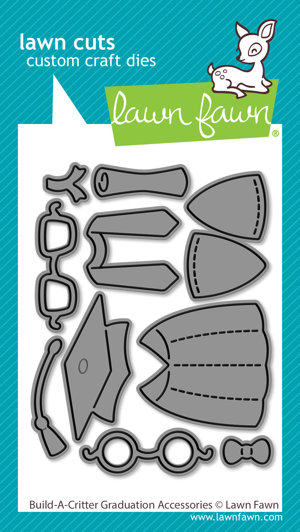 build-a-critter graduation accessories