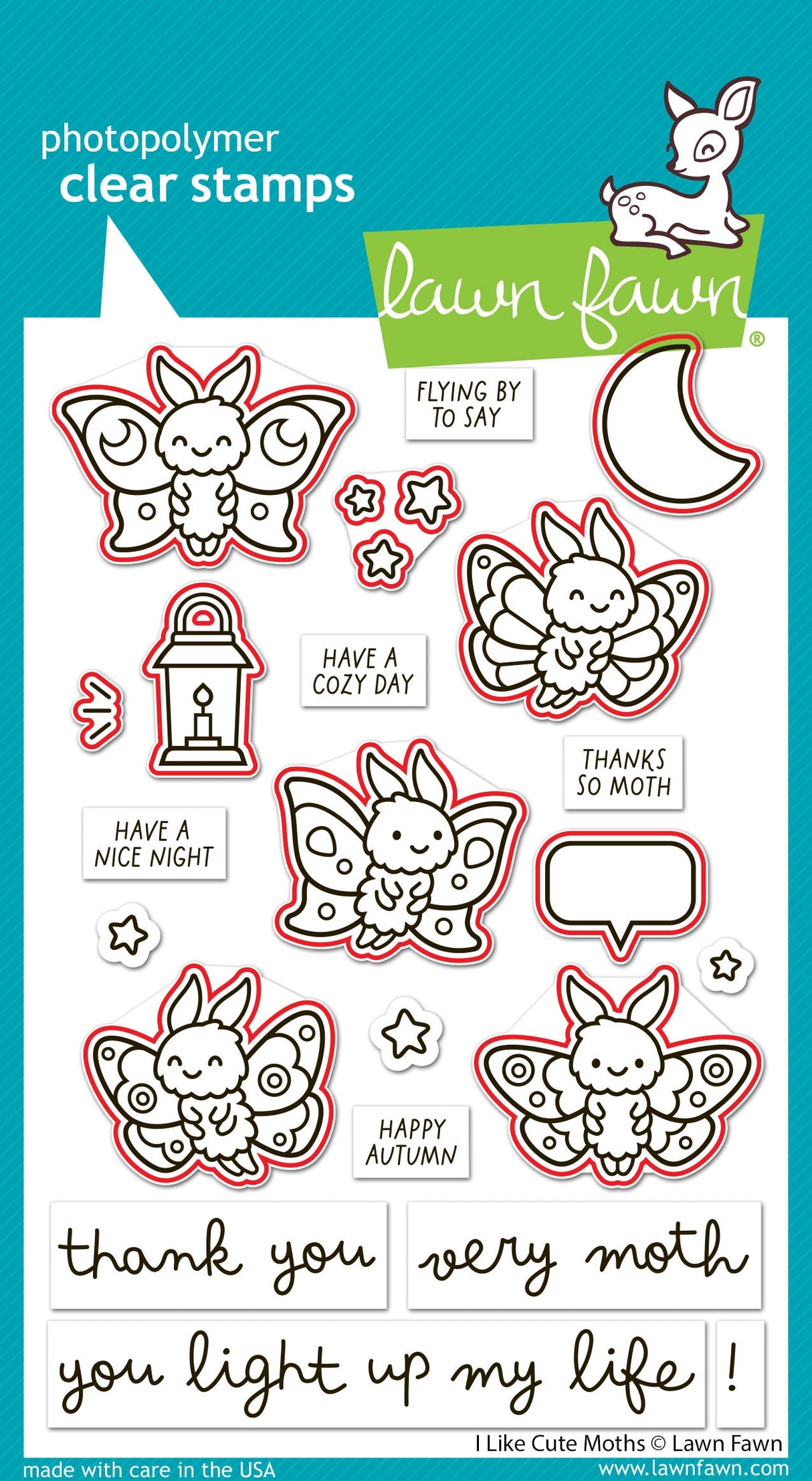 i like cute moths lawn cuts