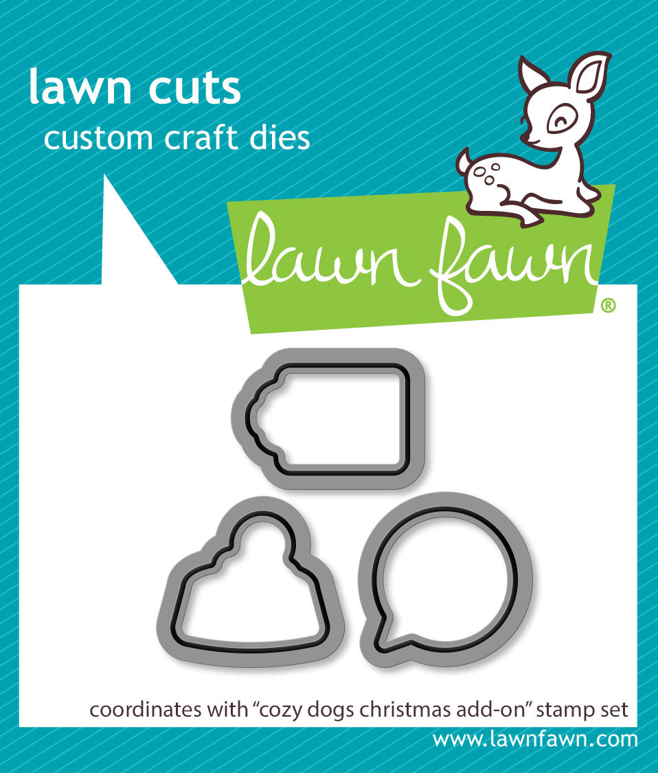 cozy dogs christmas add-on lawn cuts