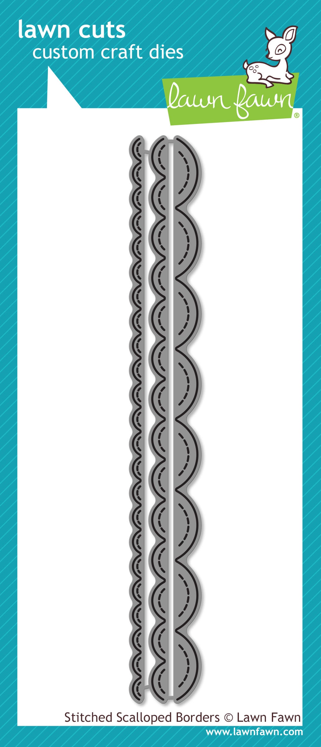 stitched scalloped borders