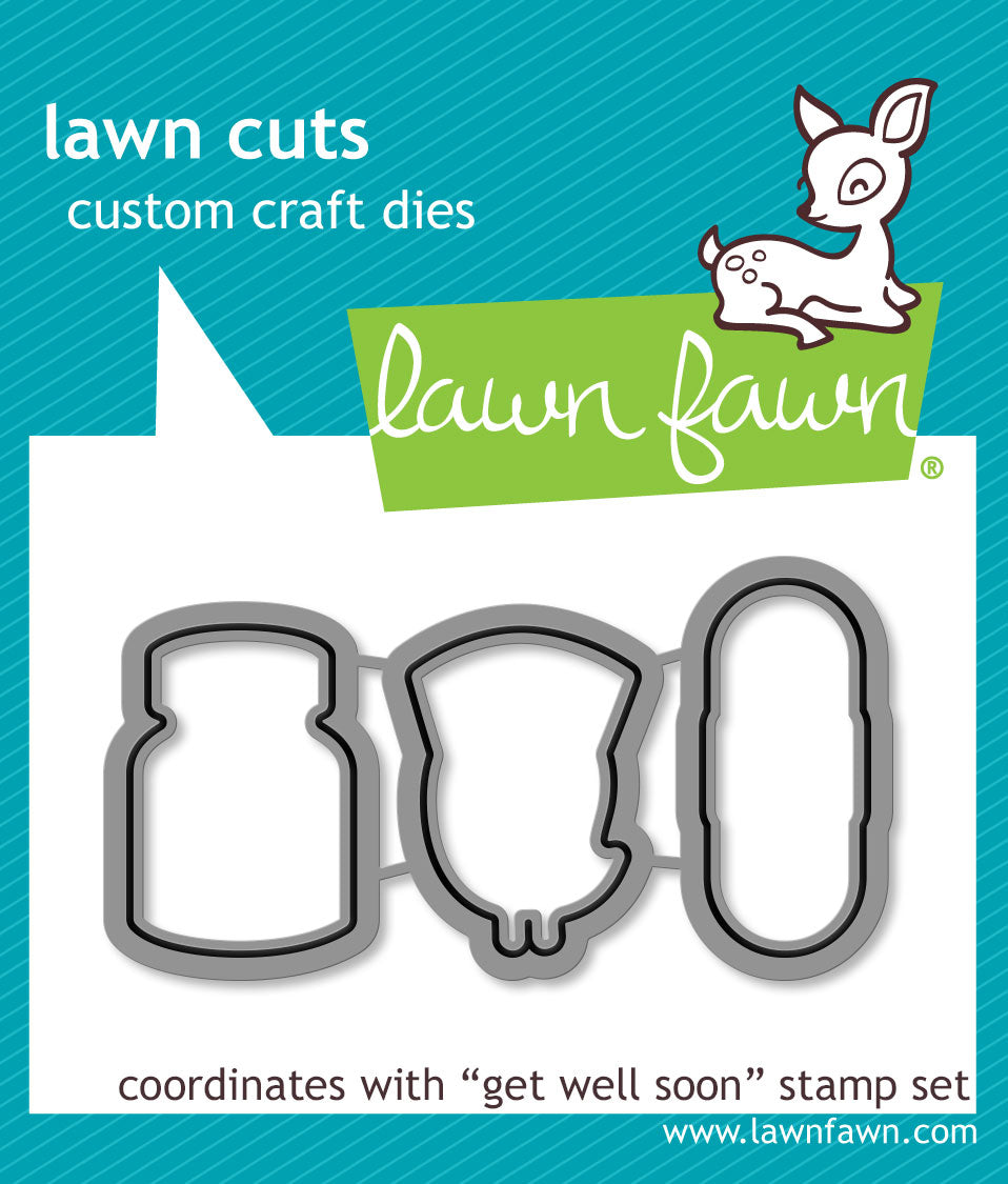 get well soon lawn cuts