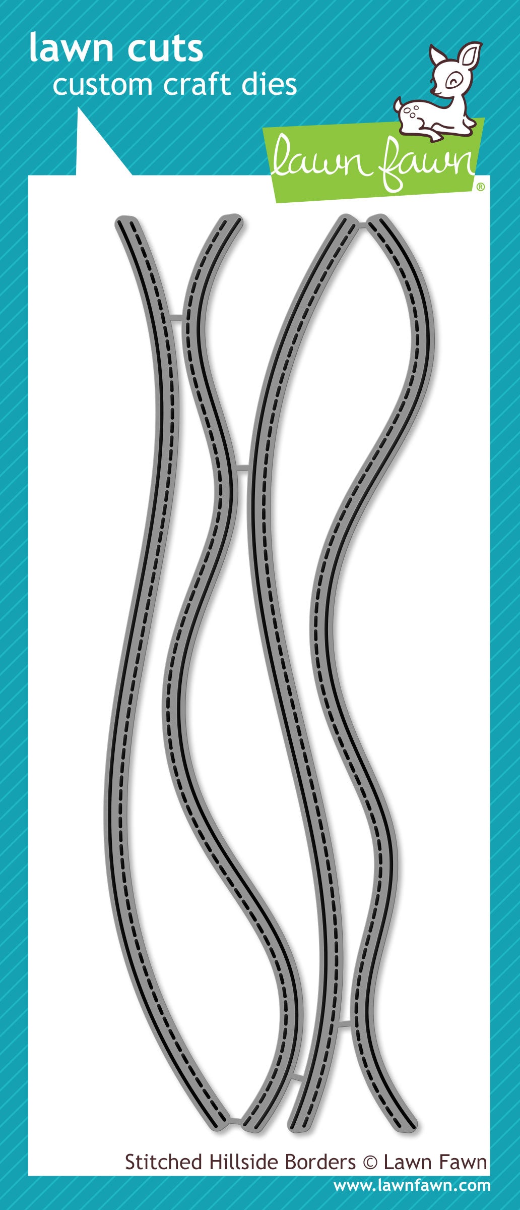 stitched hillside borders