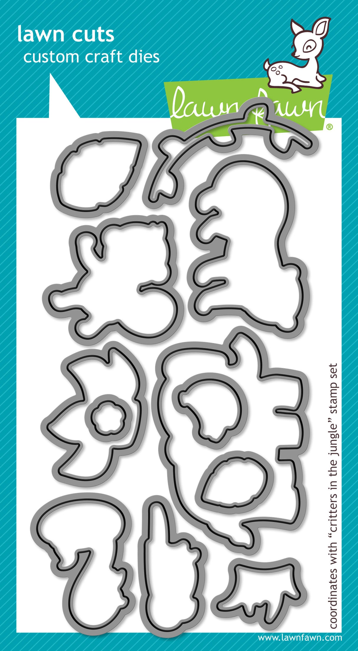 critters in the jungle lawn cuts