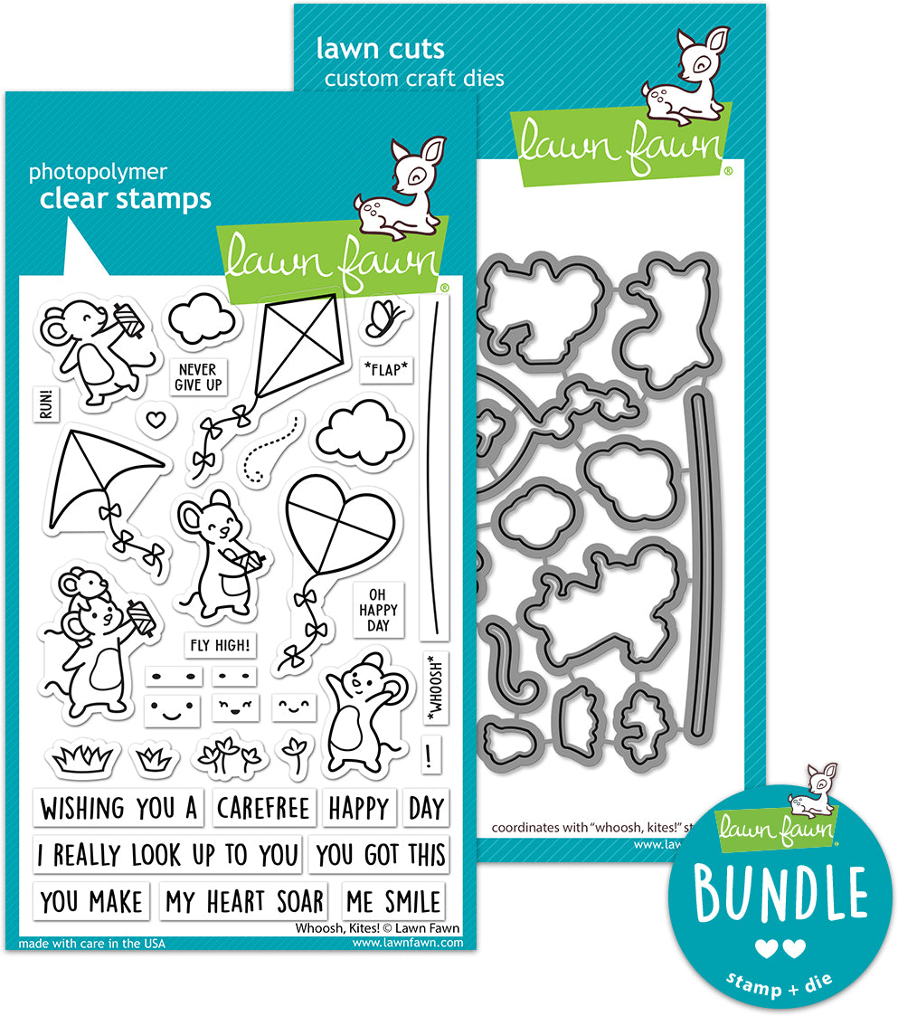 whoosh, kites! (stamp+die bundle)