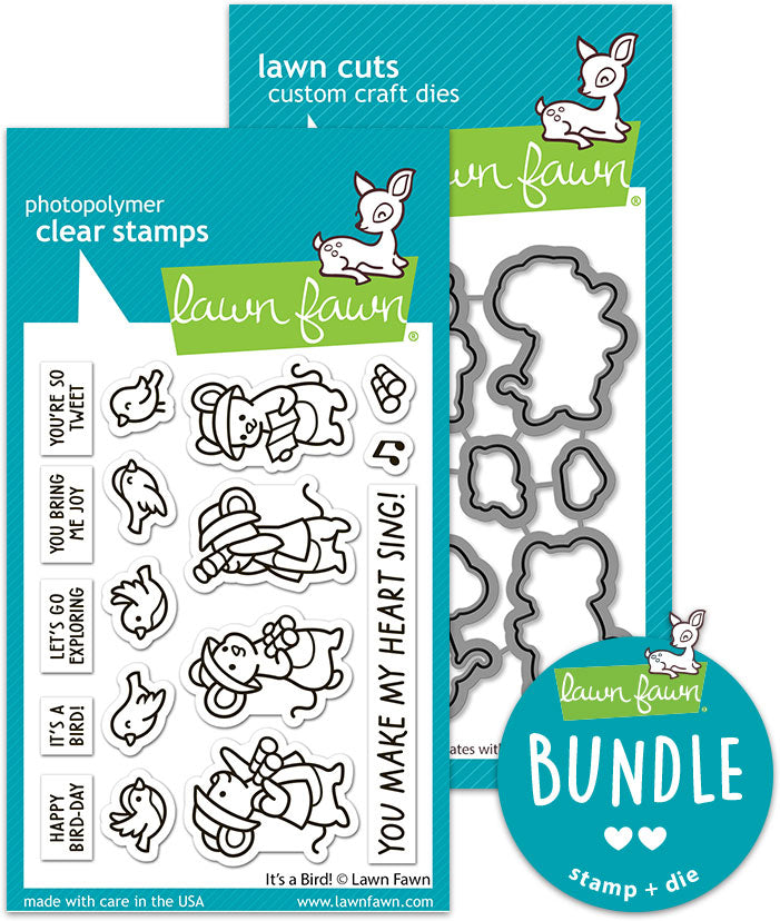 it's a bird! (stamp+die bundle)