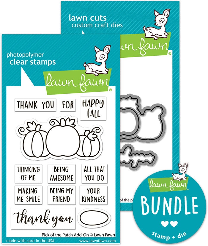 pick of the patch add-on (stamp+die bundle)